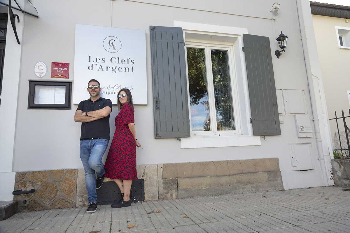 Francia en autocaravana restaurante